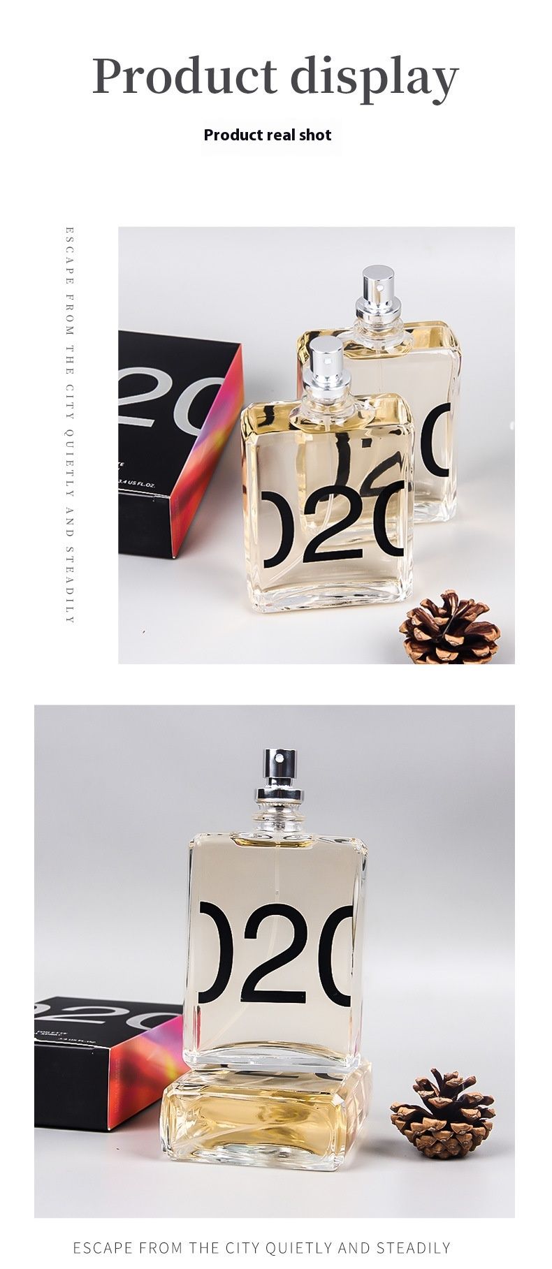 Parfum Escentic Weird Molecule 020, créateur de mode senior, 100 ml, eau de parfum, longue durée, bonne odeur, déodorant frais, spray savoureux_voghion.com