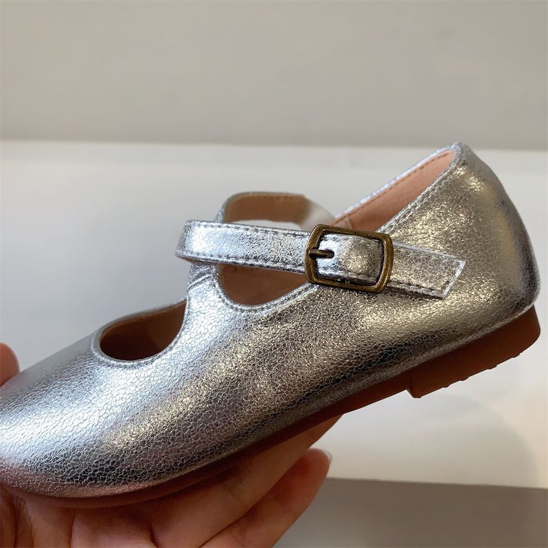 Nouvelles chaussures simples pour enfants avec velcro croisé, chaussures de spectacle pour bébé princesse_voghion.com