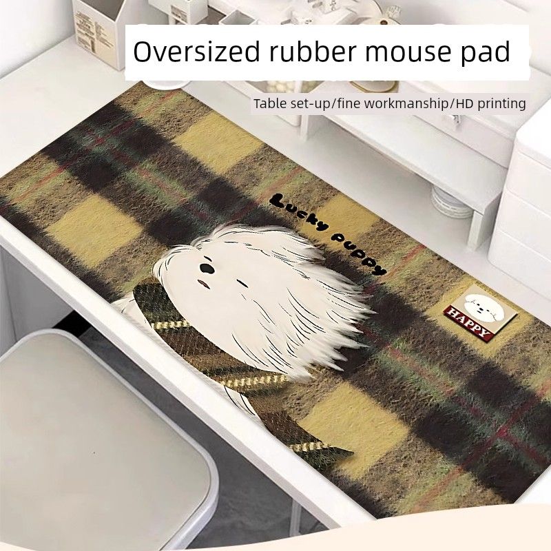 Unschlagbare Qualität Flauschige Puppe Süße Maus Übergroße Büro Computer Tastatur Pad Studie Tisch Studentenwohnheim Desktop Matte_voghion.com