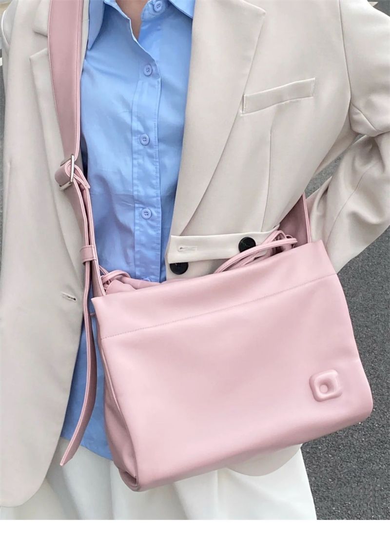 Borsa da donna nuova e versatile per pendolarismo ad alta capacità, casual, con tracolla, coulisse e fibbia_voghion.com
