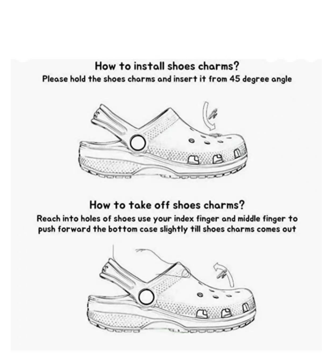 Instagram Popular Red Sexy Lips Rouge For Crocs Hole Shoes DIY Ornaments Shoes Accessories Removable Chain Shoe Charms Jewelry Set_voghion.com