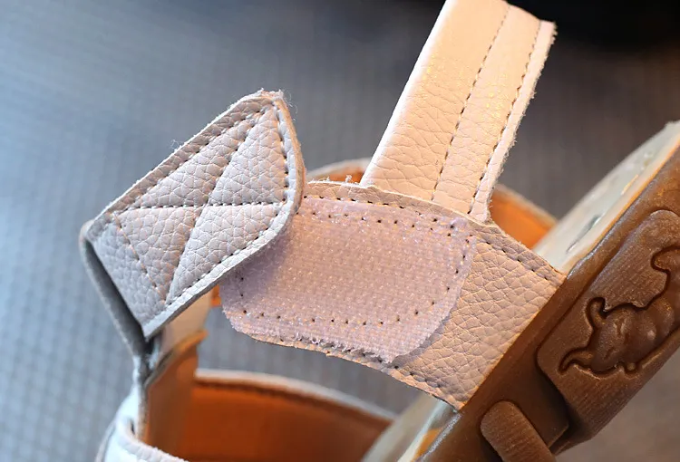 Summer Children Shoes Closed Toe Toddler Boys Leather Cut-outs Breathable Beach Sandalia Infantil Kids Sandals Comfort_voghion.com