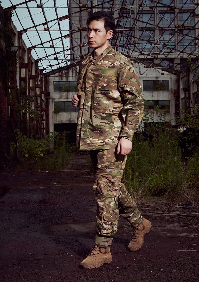 Set de costum de camuflaj jachetă G3 pentru bărbați - Top camuflaj MC, îmbrăcăminte tactică în aer liber Set complet de echipamente_voghion.com