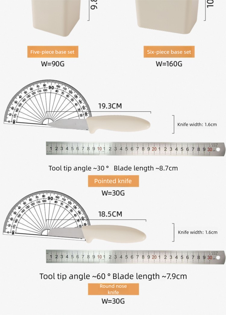 Gadget da cucina di alto valore, set di forbici, sbattiuova, coltello, pelapatate per frutta e verdura, apribottiglie, combinazione con_voghion.com