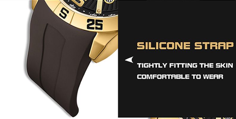 Men's Watch Business Six-pin Waterproof Calendar Men's Watch Timing Multi-functional Quartz Watch_voghion.com