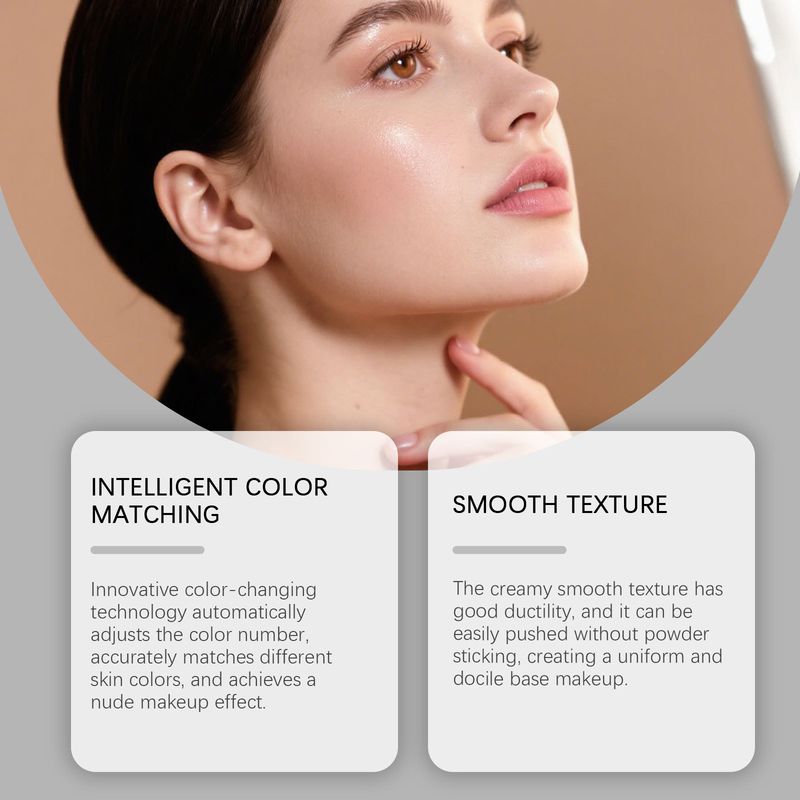 Zephoco Color Concealer Fondotinta in stick leggero, opaco e trasparente, che cambia colore_voghion.com
