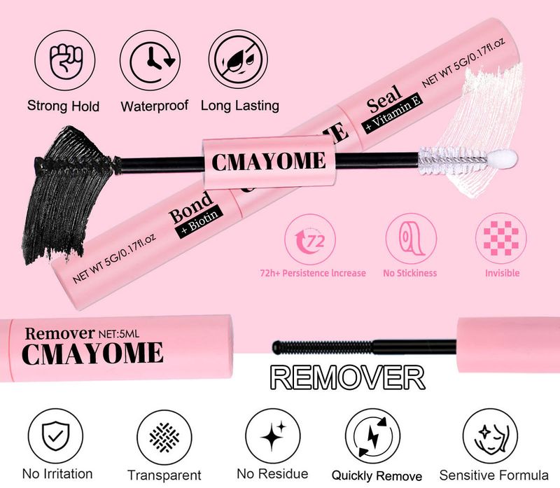 Beauty Essentials Diy Single Tuft Hair Large Capacity 70d 80d 90d Curly Thick Mixed False Eyelashes_voghion.com