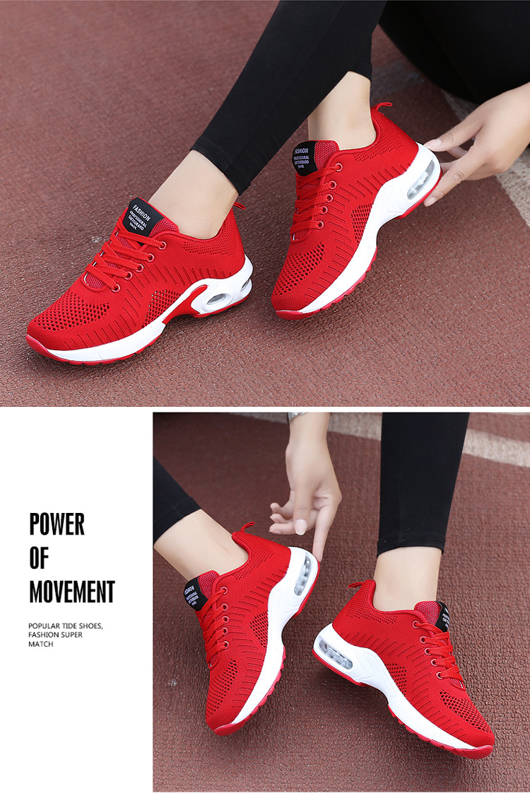 Sneakers da donna in mesh traspirante per danza shuffle e aerobica (leggere e flessibili)_voghion.com