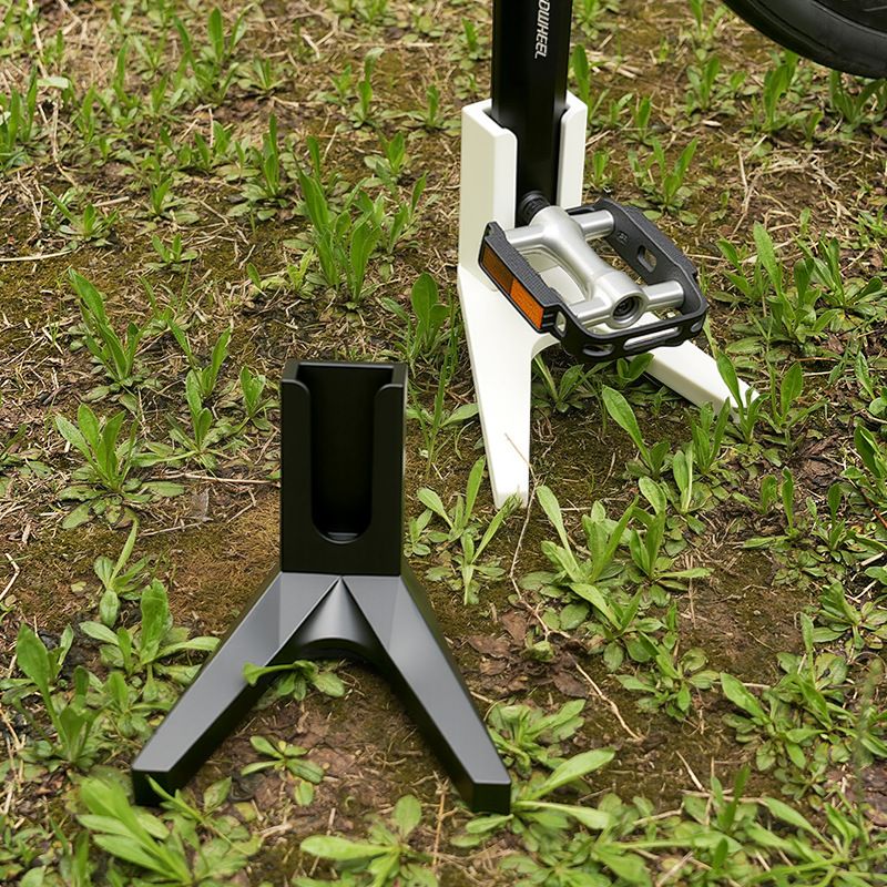 Supporto per bici da strada portatile per esterni, supporto per bicicletta, antivento, facile da installare_voghion.com