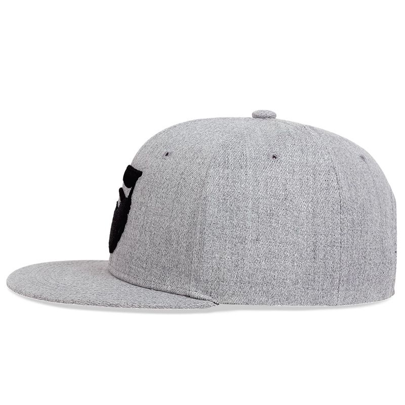 Fashion Men Women Cotton Snapback Hat Hip Hop Baseball Cap Beard Old men embroidery Trucker Caps Adjustable Outdoor_voghion.com