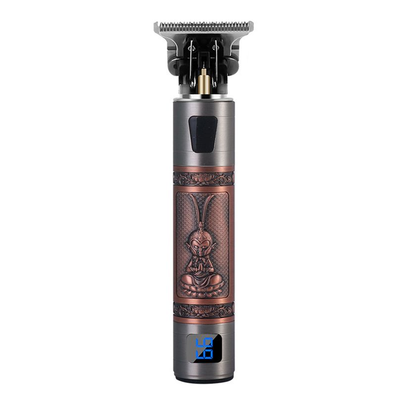 Ruixingst Electric Clipper Keep Sharp USB Charging T-type Cutter Head Digital Electric Hair Clipper For Trimming_voghion.com