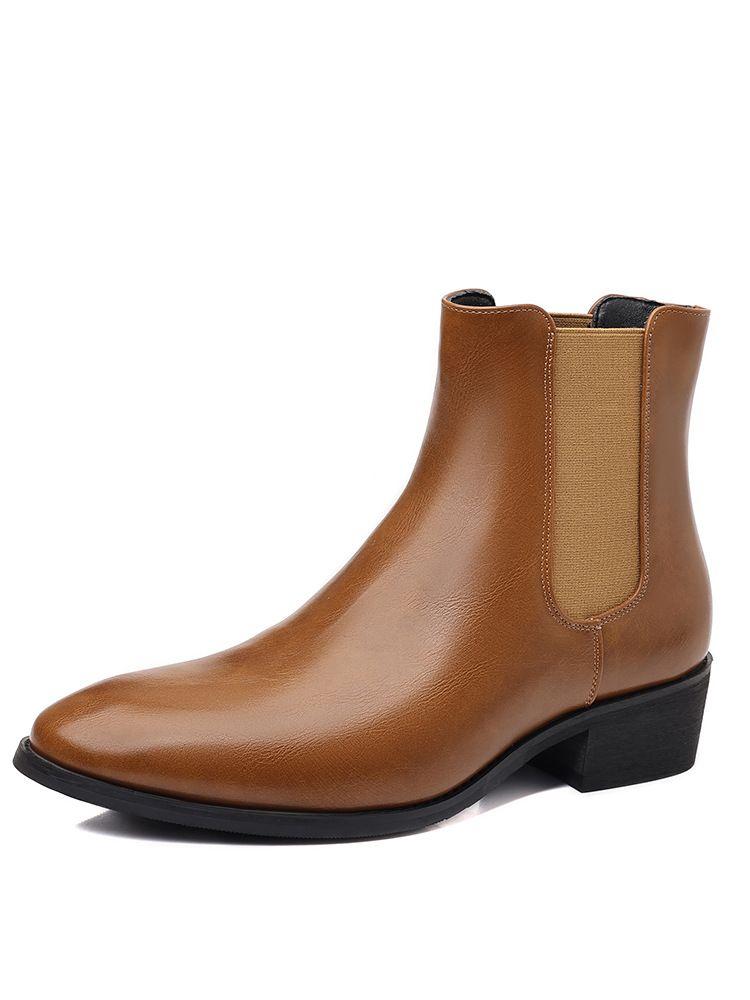 Herren Freizeitstiefel Bequeme Oxfords Stiefeletten für Herren_voghion.com