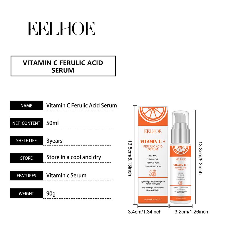 EELHOE Vitamin C Face Essence Moisturizes Delicate Pores And Brightening Face Essence_voghion.com