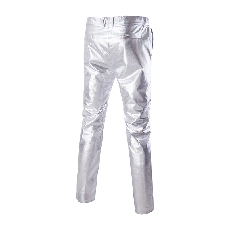 Nuovo completo da uomo slim fit con viso luminoso placcato in oro ZT-A11_voghion.com