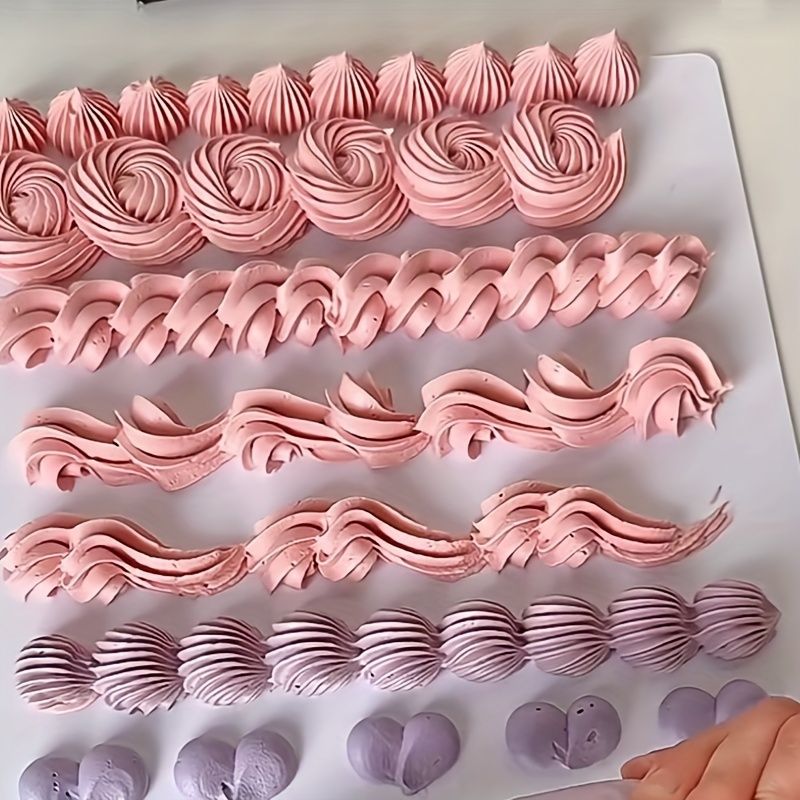 8-teiliges Spritztüllen-Set, Spritztüllen Aus Edelstahl, Creme-Kuchen-Spritztipps Für Dessert, Kekse, Tasse, Kuchen, Küchenzubehör_voghion.com