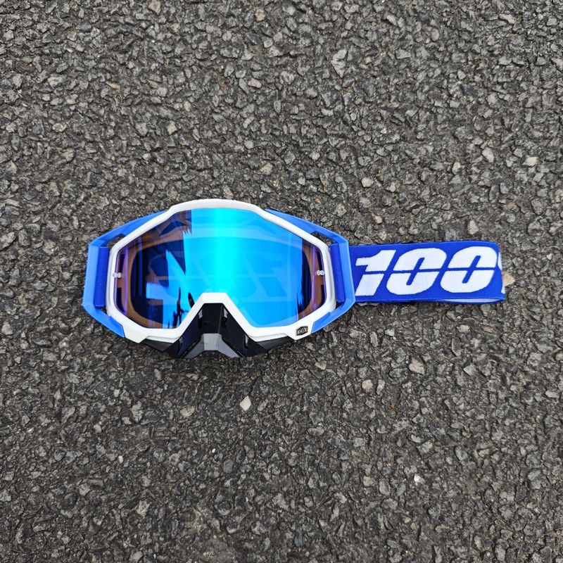 12,9 Yuan/Paar -100% Reitbrille, 100% Helm, Windschutzbrille, Motorrad-Offroad-Brille_voghion.com