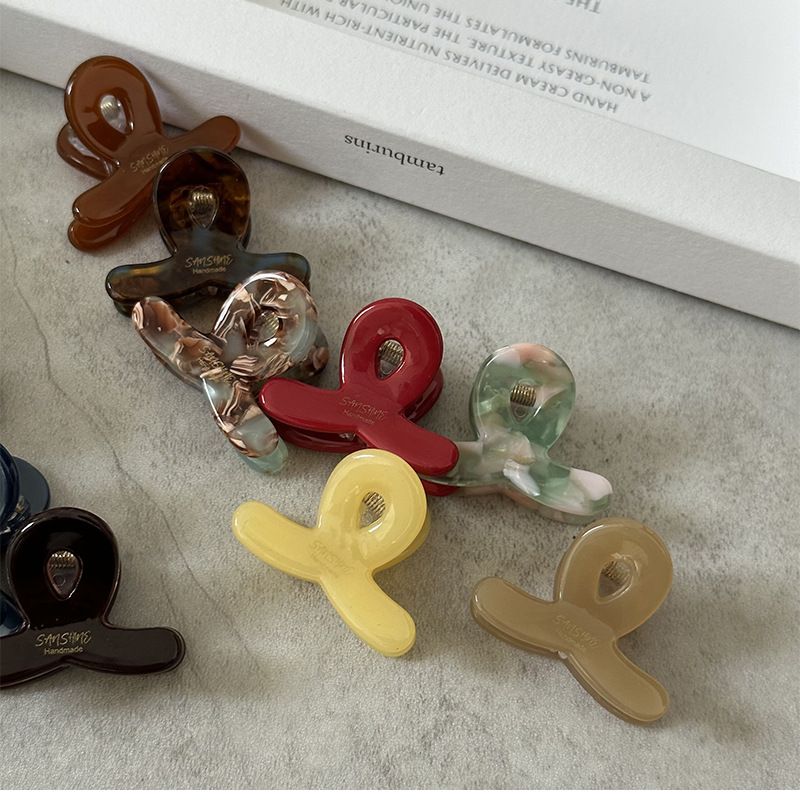 Stile coreano acetato carino multicolore piccola forcina a croce mini fermaglio per capelli laterale frangia principessa fermaglio per capelli accessori per copricapo_voghion.com