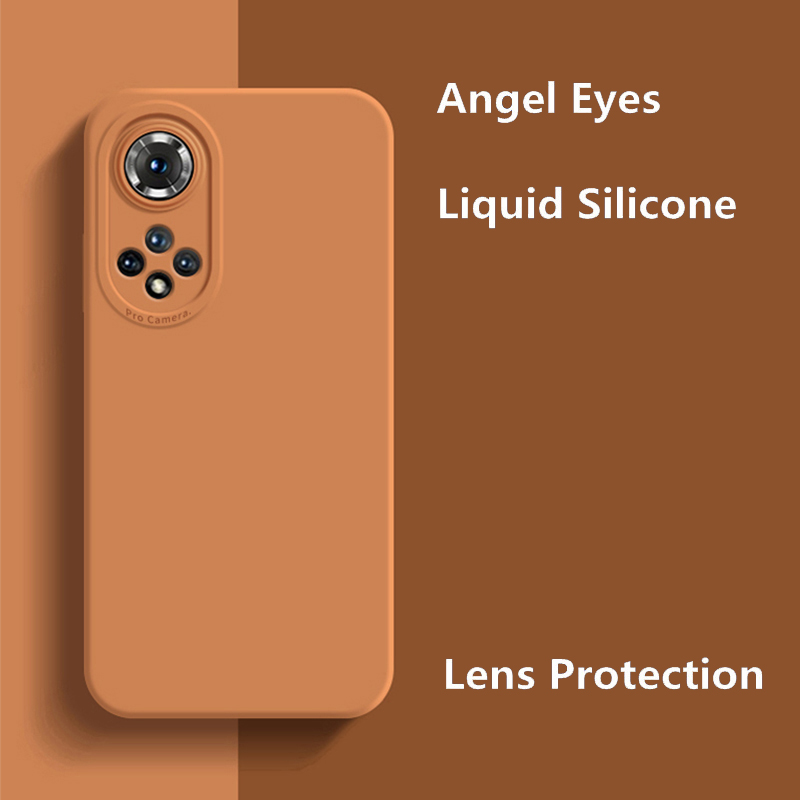 Für Honor 50 Pro Hülle Honor 50 20 30 Lite Objektivschutz Stoßfestes weiches TPU Flüssigsilikontelefon_voghion.com