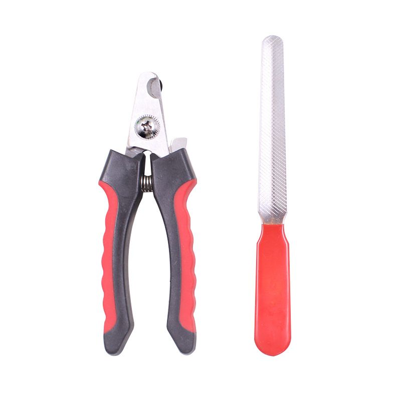Pet Large Dog Nail Clippers Multifunctional Teddy Cat Scissors Two-piece Set_voghion.com