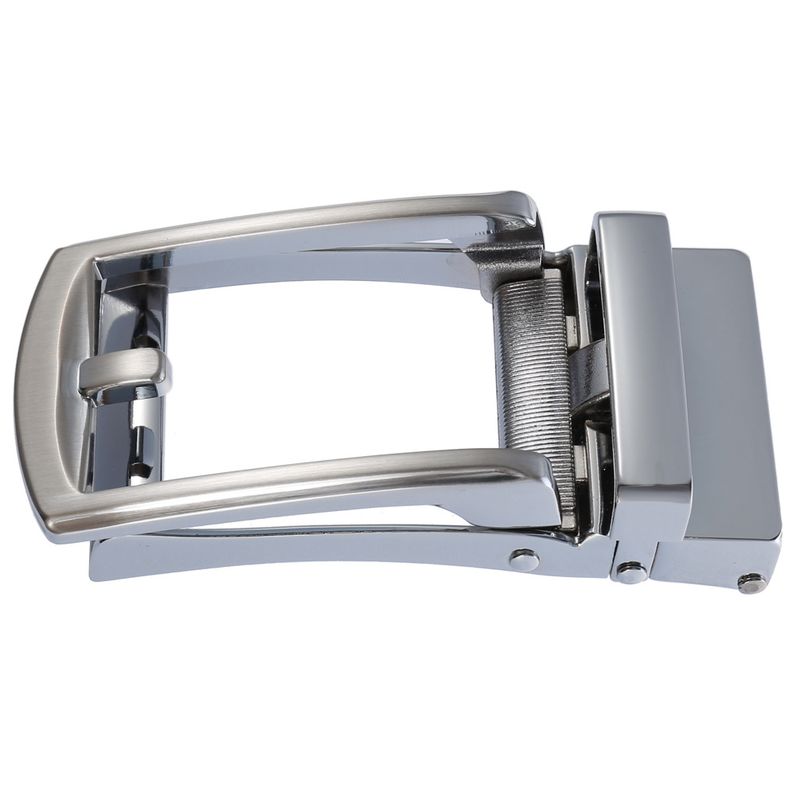 HEIßER herren Business Legierung Automatische Schnalle Einzigartige Plaque Gürtel Schnallen 3,5 cm Ratsche Männer Zubehör designer gürtel_voghion.com