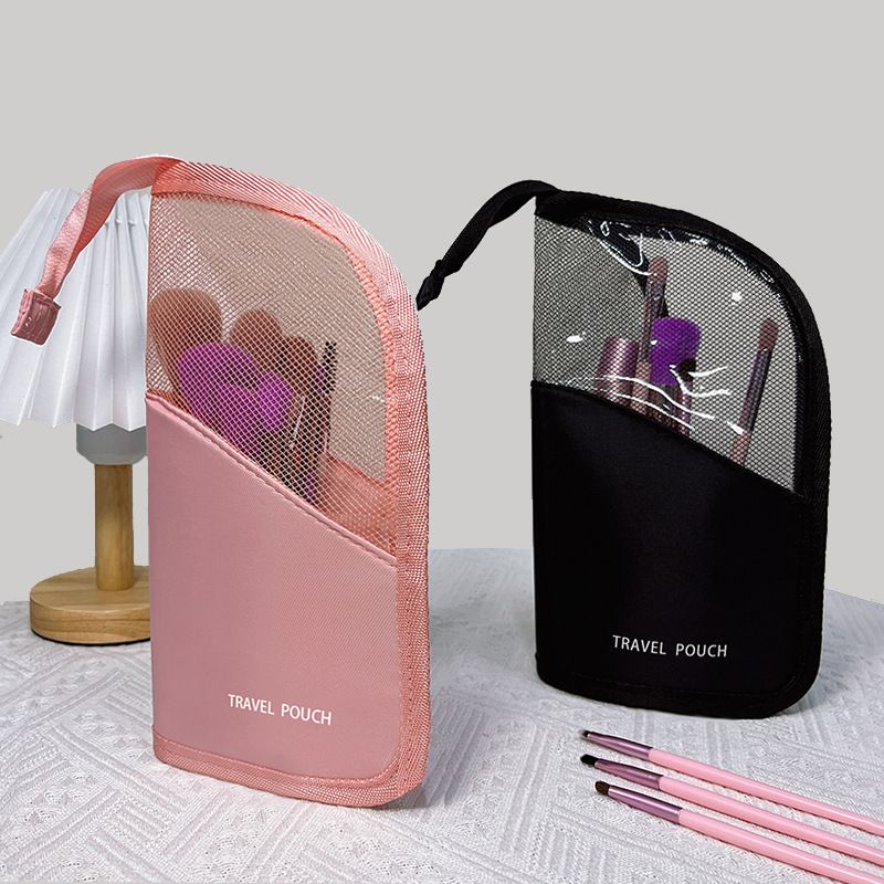 Make-up-Tools und Zubehör Dreidimensionale Aufbewahrungstasche für Make-up-Pinsel für unterwegs mit großer Kapazität Kulturtasche, tragbare Aufbewahrungstasche für Kosmetik_voghion.com
