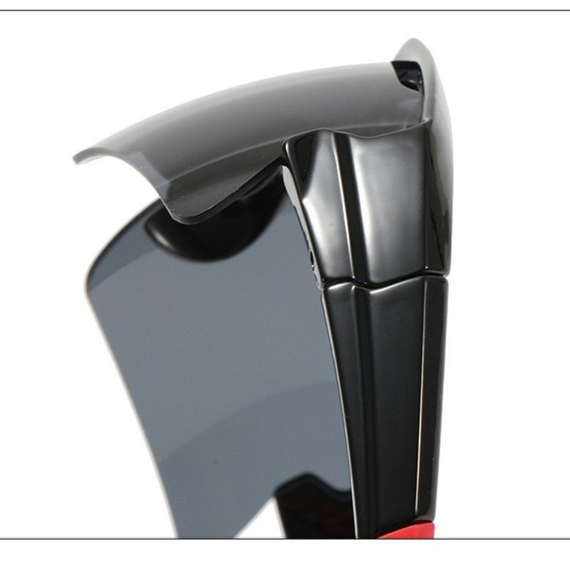 Lunettes de soleil de sport demi-monture pour moto, vélo, coupe-vent, protection UV, PC, extérieur_voghion.com