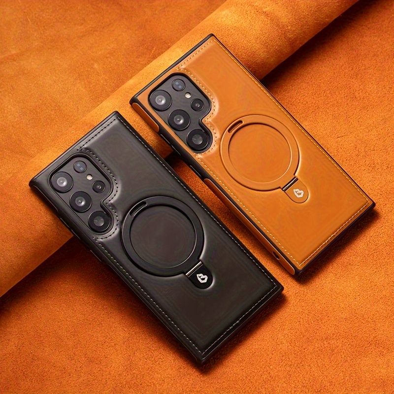 Shock-Absorbing, High-End Business Design - Compatible with Samsung Galaxy S24 Ultra, S23 Plus, and S22 - Anti-Fall Cover for Stylish Professionals_voghion.com