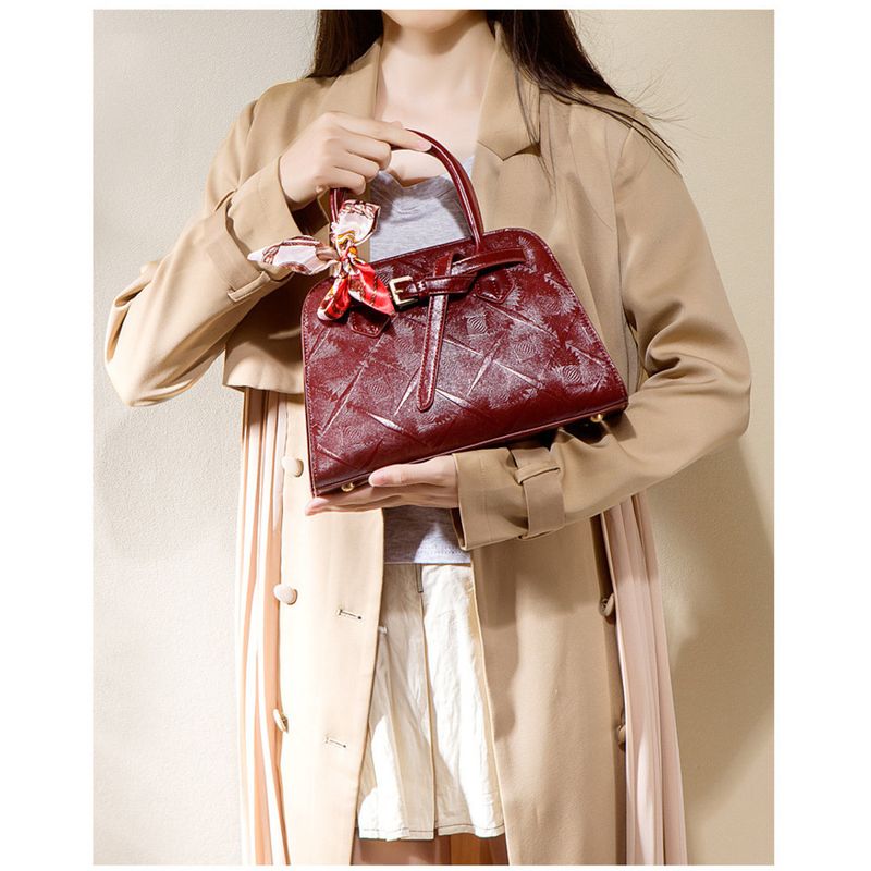 High-end Red Bridal Wedding Women, Luxurious And Elegant Handheld Shell Bag, Suitable For Daily Use As A Crossbody Bag_voghion.com