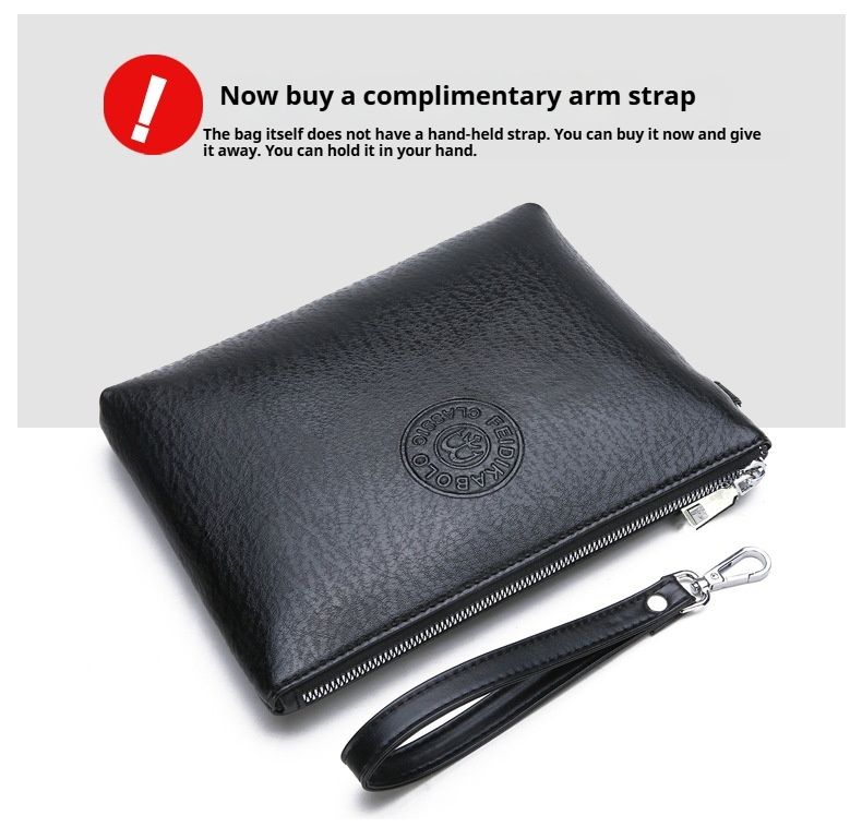 2025 New Men’s Large Capacity Clutch – High-Quality Fashionable Business Handbag, Trendy Work Bag & Stylish Men's Wallet for Professionals_voghion.com