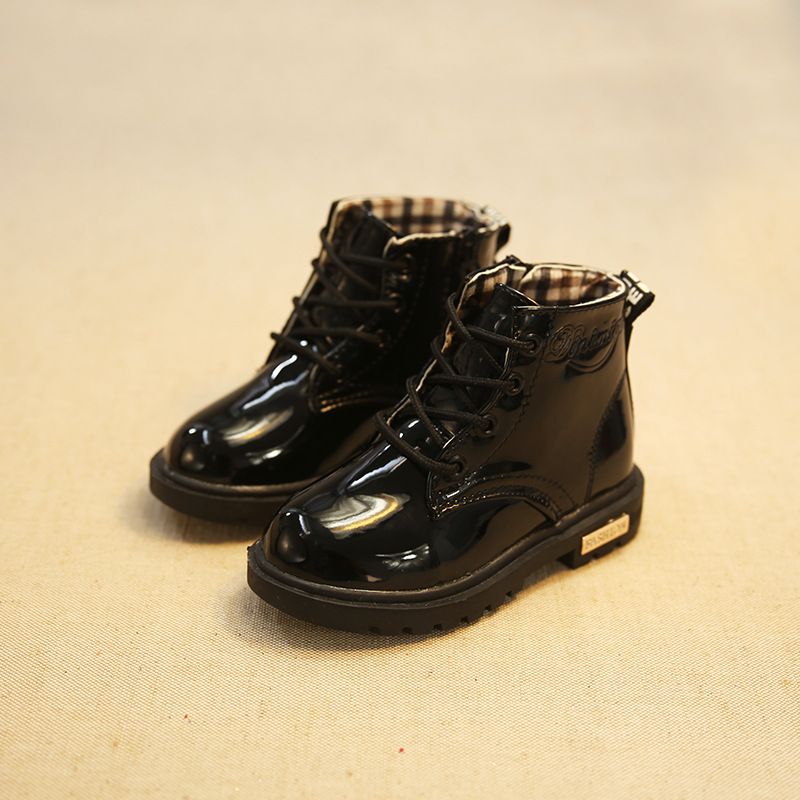 2025 Autumn And Winter New Children's Martin Korean Style Warm Shoes Snow Boots_voghion.com