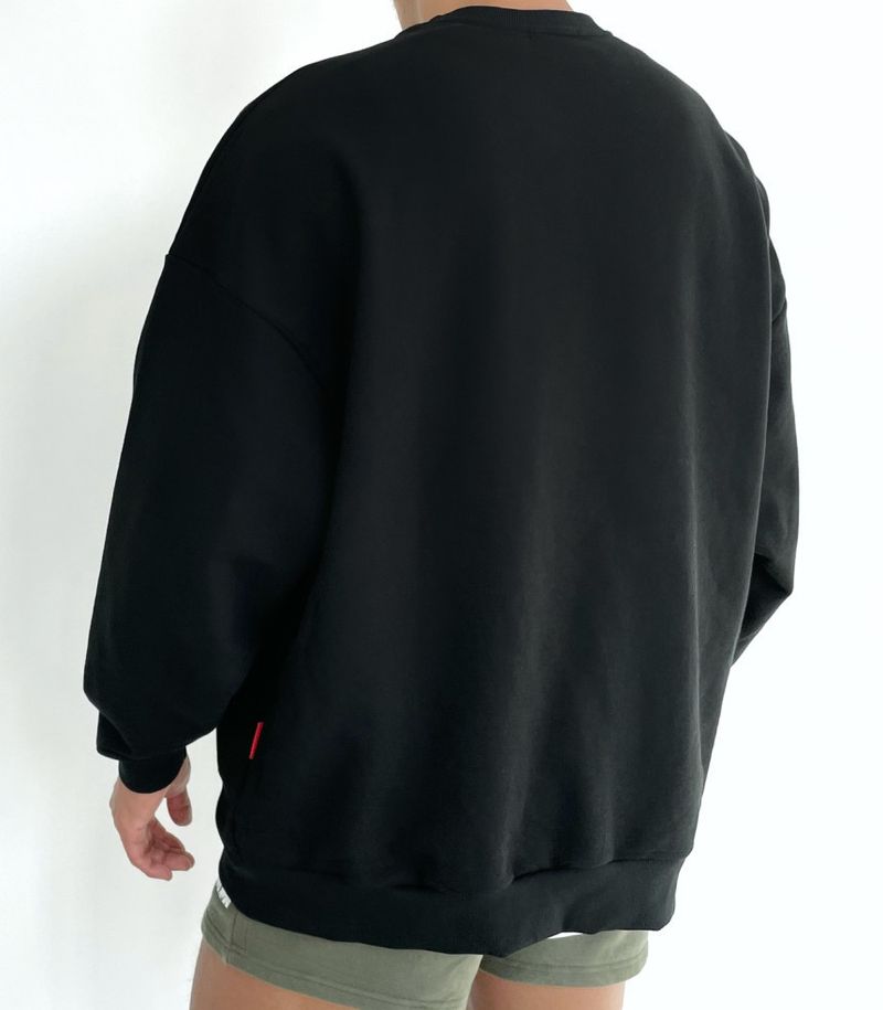 Sonbahar ve Kış Yuvarlak Yaka Fitness Koşu Antrenmanı, Uzun Kollu Alt Gömlek, Brother Pamuklu Spor Sweatshirt, Erkek_voghion.com