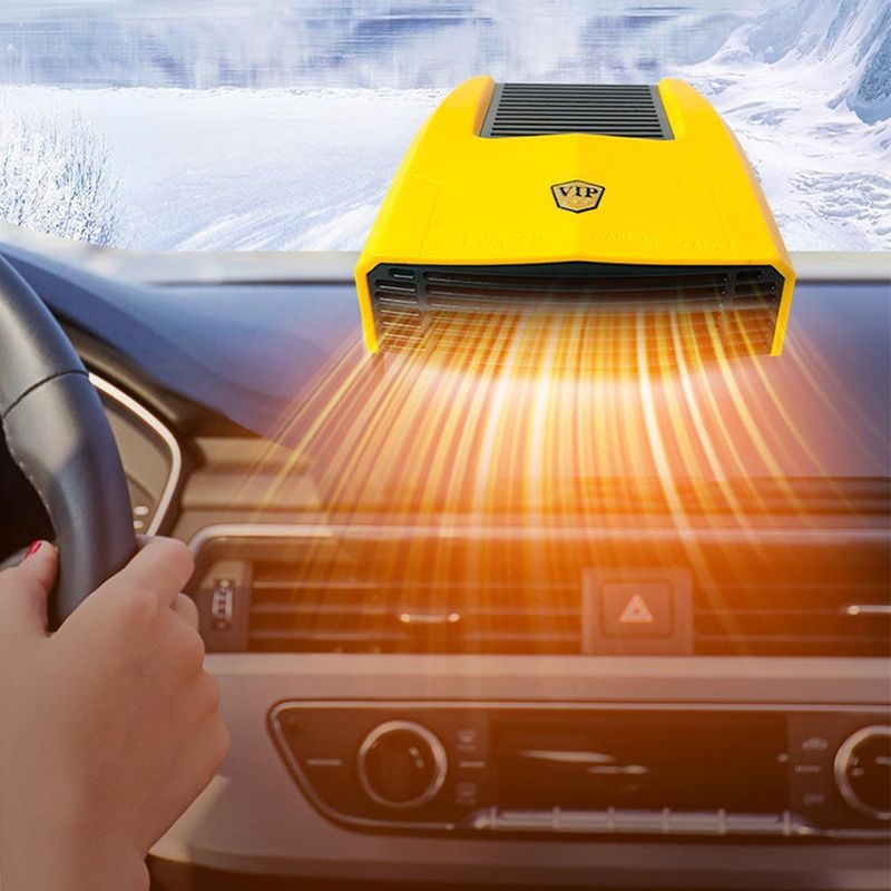 Riscaldatore elettrico 12/24V per vetri auto, sbrinamento e riscaldamento invernale_voghion.com