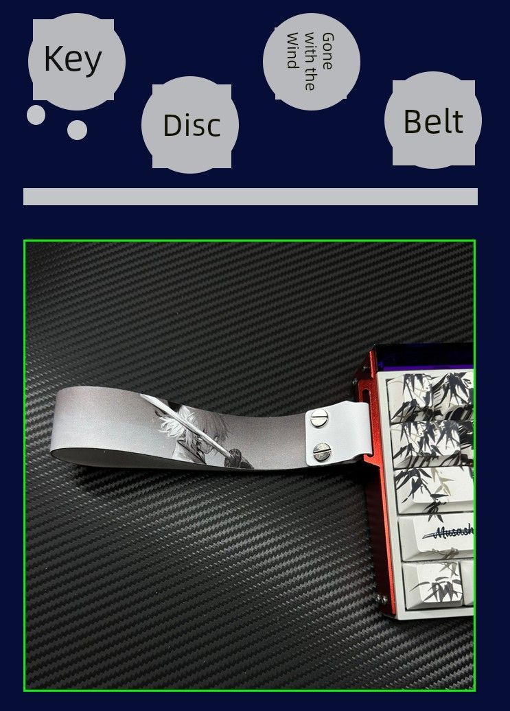 Cinta de teclado bidimensional Chongian Head Office Wooing Meijia Lion Ak68 Personalizada Universal Decoraive_voghion.com