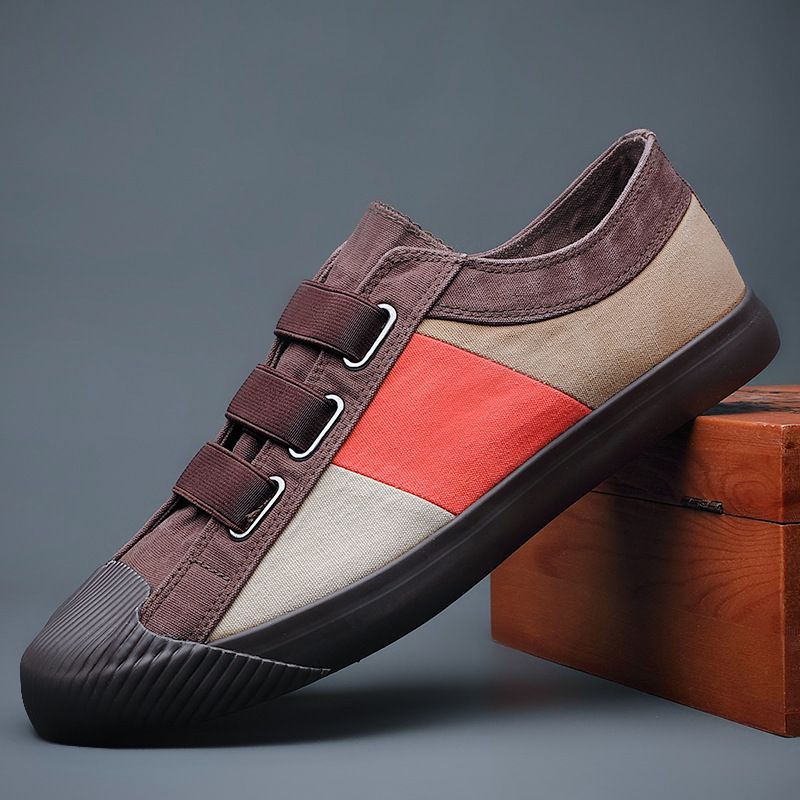 Flash Step New Men's Canvas Board Casual Shoes 9328_voghion.com
