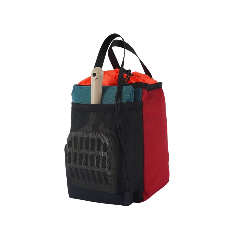 Set da viaggio per cani e gatti, lettiera portatile pieghevole per esterni con coperchio e borsa a prova di perdite_voghion.com