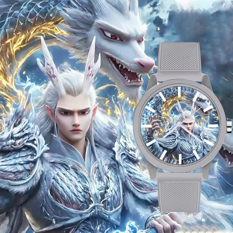 Men's Watches Magic Child Peripheral Nezha Student Quartz Watch Magic Pill Same Style Silent Lifestyle Leisure Children's Precision Watch_voghion.com