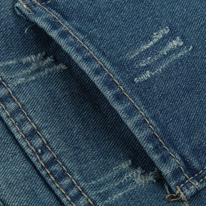 Damenbekleidung High Waist Ripped Washed Denim Shorts Hot Pants für Damen_voghion.com