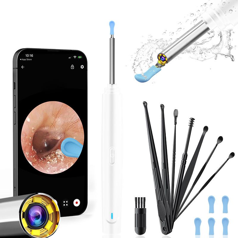 HD Children's Cleaning Tool With Light Visual Ear Pick_voghion.com