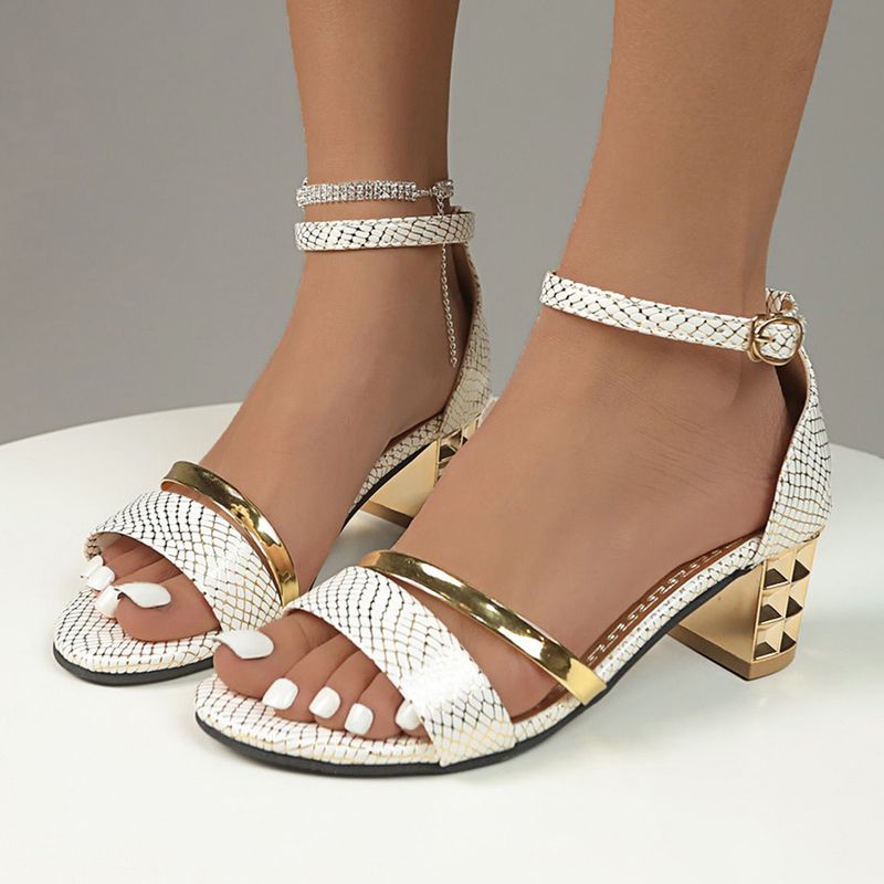 Suured 2025. aasta suvised naiste moepandlaga kõrged kontsad ja avatud varvastega sandaalid_voghion.com