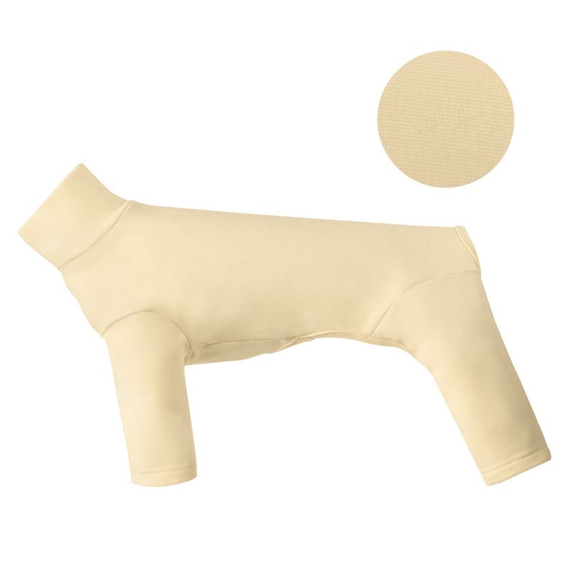 Nuovi vestiti per cani da compagnia, caldi e comodi, a strati, a quattro zampe, in tinta unita e versatili._voghion.com