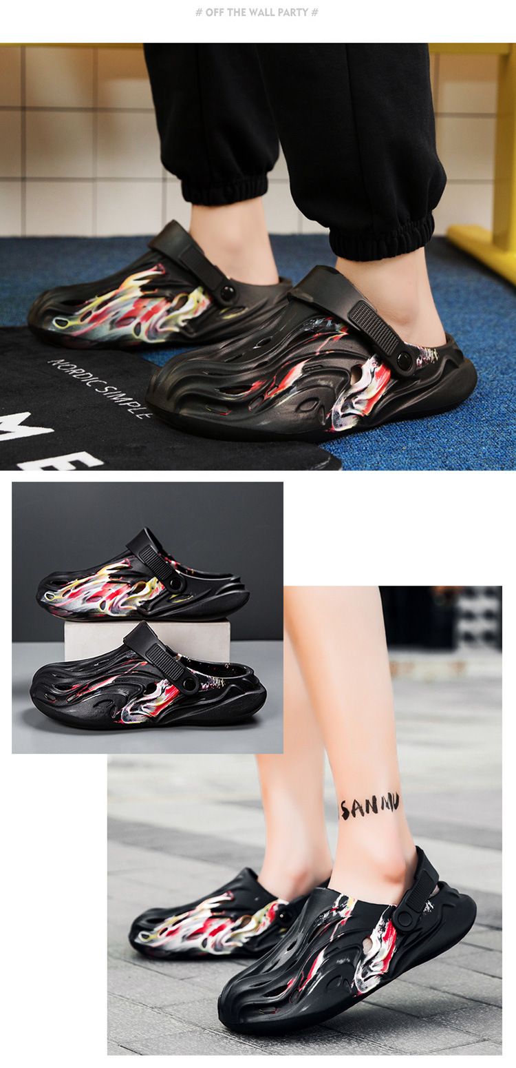 Men's Non-slip Wear Sports Sandals For Beach Slippers_voghion.com