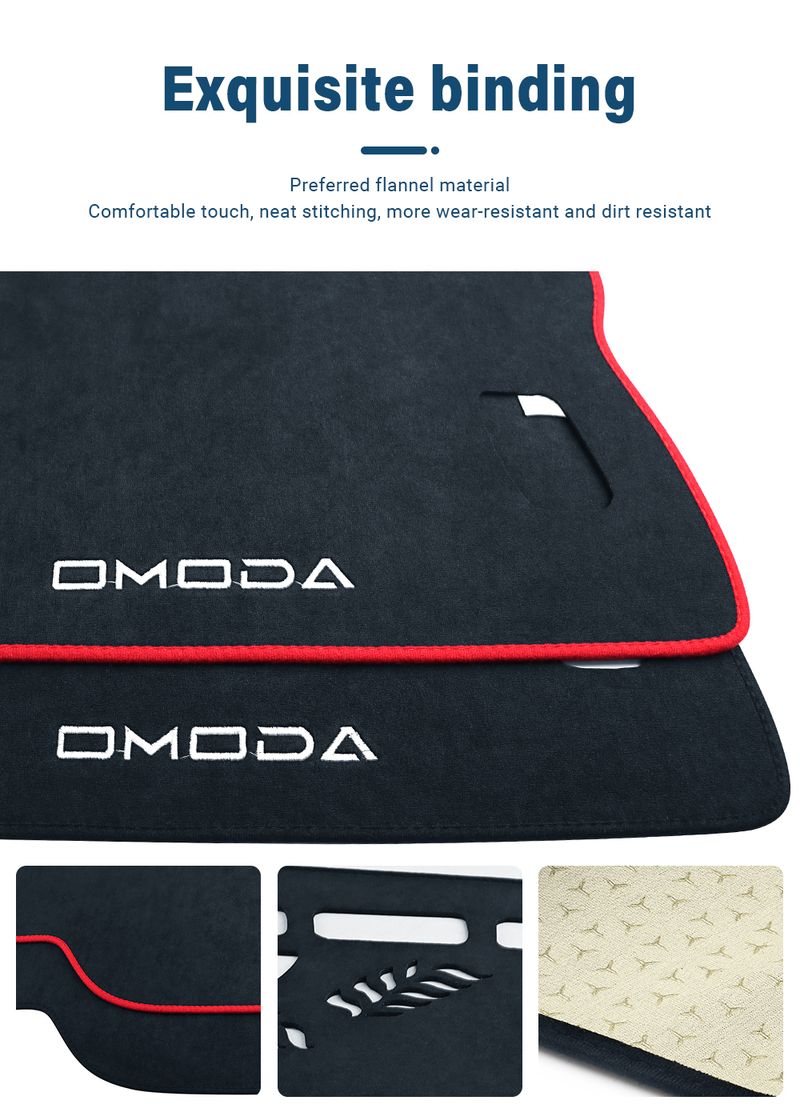 Per Chery Omoda 5 C5 FX 2022 2023 2024 Cruscotto auto, tappetino antiscivolo, anti-UV, tappetino per strumenti_voghion.com