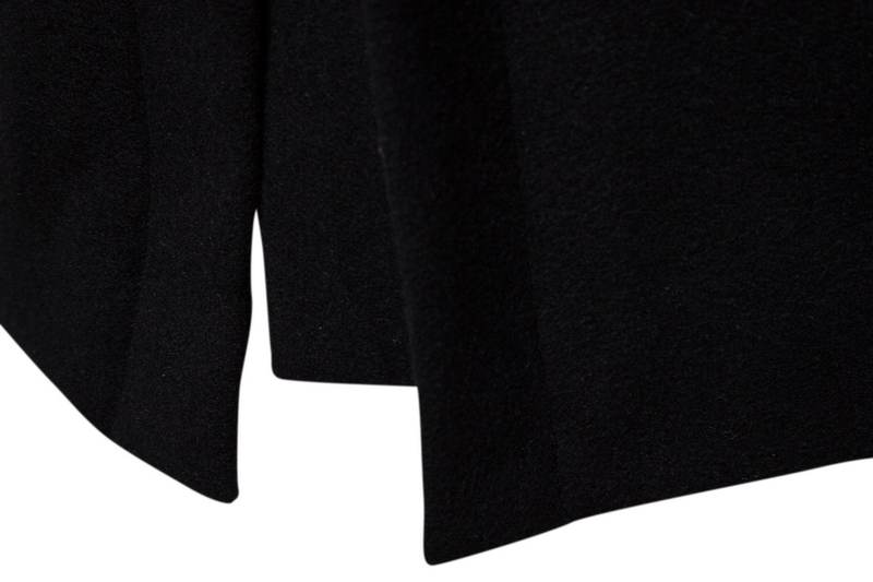 Spring Men's Long Tweed Coat Trench Coat_voghion.com