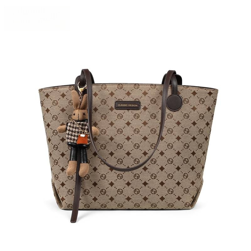 Borsa a tracolla da donna in tela, grande capacità, nuova, 2025, alla moda, per pendolari_voghion.com