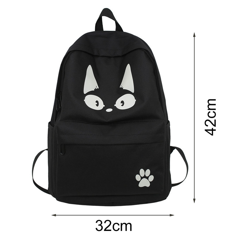 Sac à dos Lihanbao pour étudiants, motif dessin animé, grande capacité, étanche, phosphorescent, léger, unisexe, pour lycéens_voghion.com
