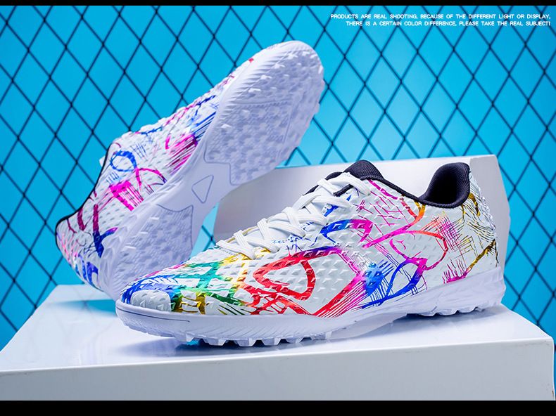 Ghete de fotbal TF Broken Nails, model low-top, noi, pantofi de antrenament profesionali pentru studenți_voghion.com