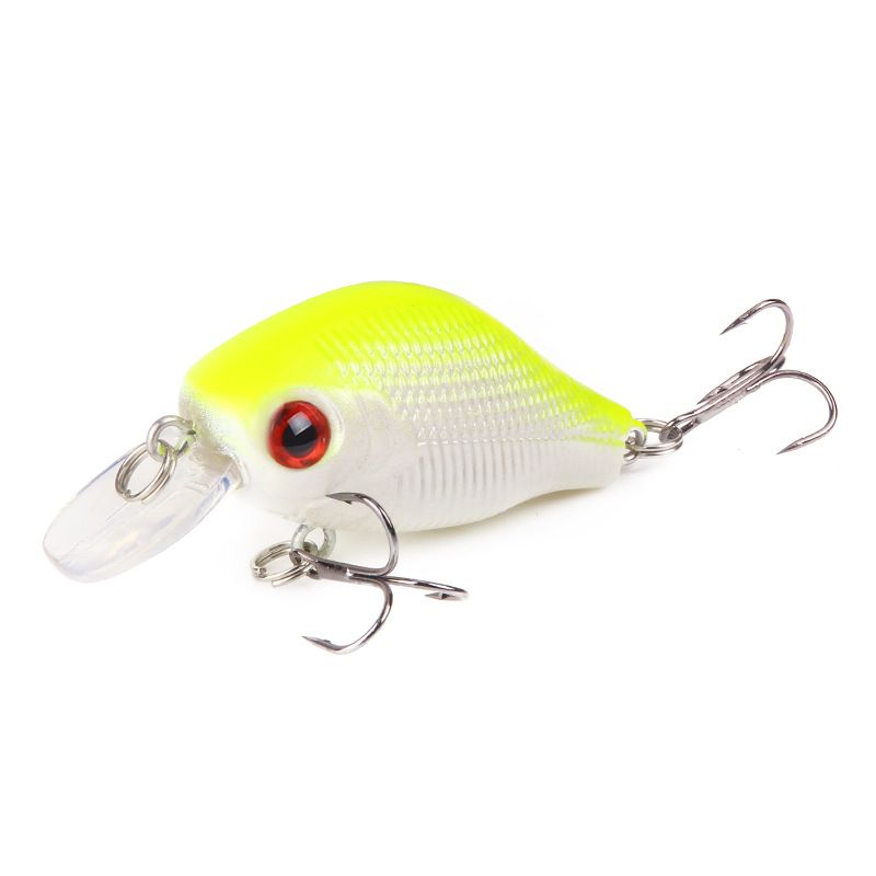 Rock Little Fat Guy Lure High Carbon Steel Treble Hook Floating Water Simulation Bait Fishing Gear Supplies_voghion.com