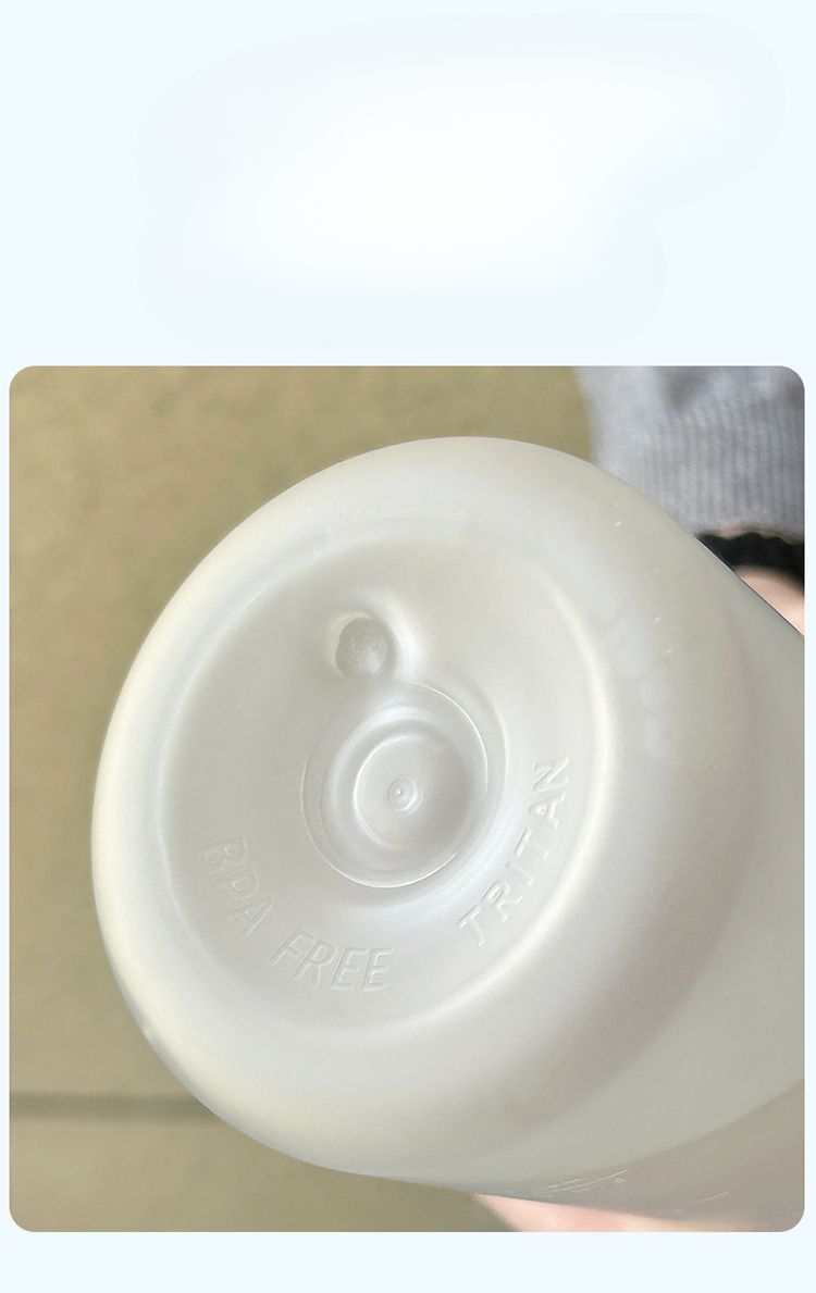 Tritan-Sportflasche in Mutter- und Säuglingsqualität für Frauen, tragbare Fitness-Wasserflasche aus Kunststoff mit großem Fassungsvermögen,_voghion.com