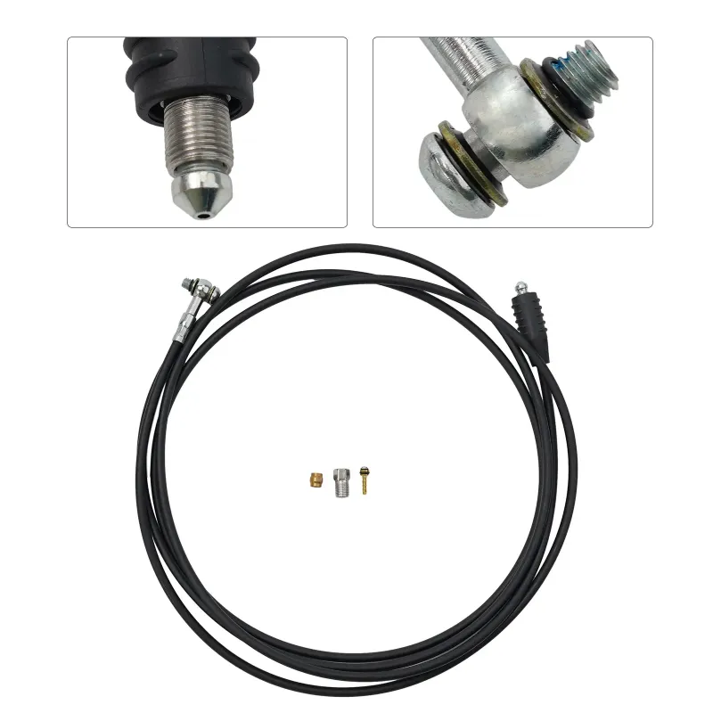 Kofferhülse Hydraulikrouer Olivenholz Bremsschlauch Ebike Deeler Elektro-Vëlo Accessoiren Uelegnadel Fir XOD 250cm_voghion.com