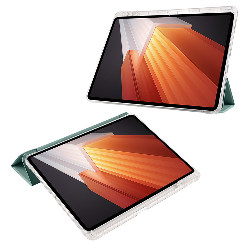 Coque für Vivo Pad 2 Hülle 12,1 Zoll Hülle mit Stifthalter Tablet Funda für Vivo Pad 2 2023 Hülle PU Leder dreifach gefaltete Hülle Stift_voghion.com